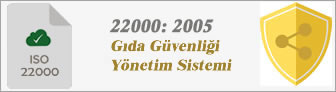 ISO 22000 Gıda Güvenliği Yönetim Sistemi Belgesi